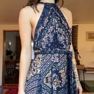 Free People Boho Halter Jumper